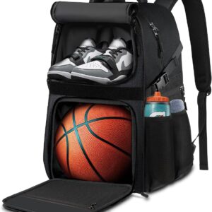 Basketball Bag Backpack with Ball Holder